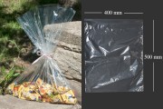 Providne plastične kesice od skupljajuće folije  (POF - poliolefin) za hranu 400x500mm - 100 kom