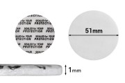 Zaptivke 51mm za staklene teglice (lepe se pod pritiskom) - 50 kom