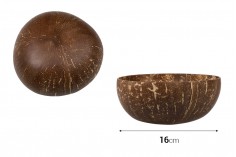 Posuda od prirodnog kokosa - spoljašnji prečnik 16cm