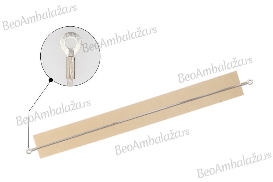 Rezervna tkanina 310x36 mm i žica 350x2 mm za mašinu za termičko zatvaranje