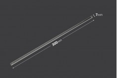 Stakleni štapić za mešanje 7x300 mm - 6 kom