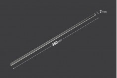 Stakleni štapić za mešanje 7x350 mm - 6 kom