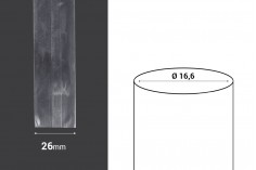 Termoskupljajuća perforirana plastična folija širine 26 mm - dužina metar (f 16.6)