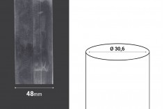 Termoskupljajuća perforirana plastična folija širine 48 mm - dužina metar (f 30.6)