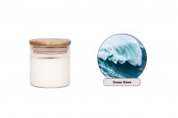 Ocean Wave - Aromatična sveća od sojinog voska sa drvenim fitiljem (110gr)