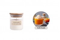 Vanilla Pumpkin - Aromatična sveća od sojinog voska sa pamučnim fitiljem (110gr)