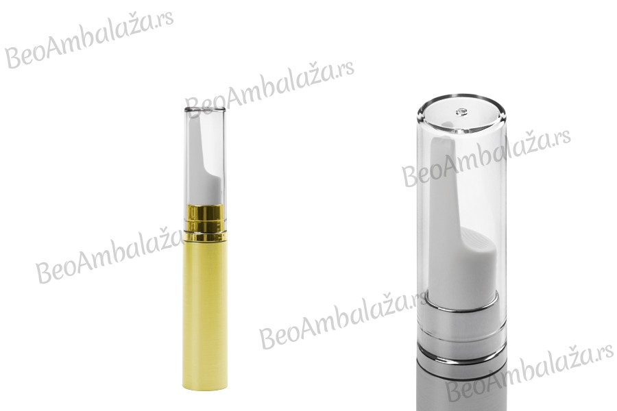 Airless bočica 10mL za serum u dve boje, sa zatvaračem - 12 kom