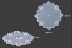 Silikonski kalup Talasasta etažera - set 3 kom