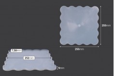 Silikonski kalup Četvrtasta etažera - set 3 kom