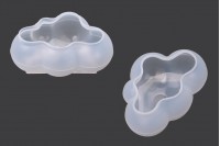 Silikonski kalup u obliku 3D oblaka 48x23 mm