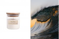 Ocean Wave - Aromatična sveća od sojinog voska sa drvenim fitiljem (110gr)