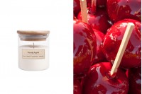 Candy Apple - Aromatična sveća od sojinog voska sa drvenim fitiljem (110gr)