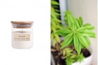 Citronella - Aromatična sveća od sojinog voska sa pamučnim fitiljem (110gr)