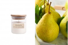 Blooming Pear - Aromatična sveća od sojinog voska sa pamučnim fitiljem (110gr)