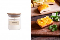 Citrus bloom - Aromatična sveća od sojinog voska sa pamučnim fitiljem (110gr)