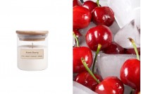 Exotic Cherry - Aromatična sveća od sojinog voska sa pamučnim fitiljem (110gr)